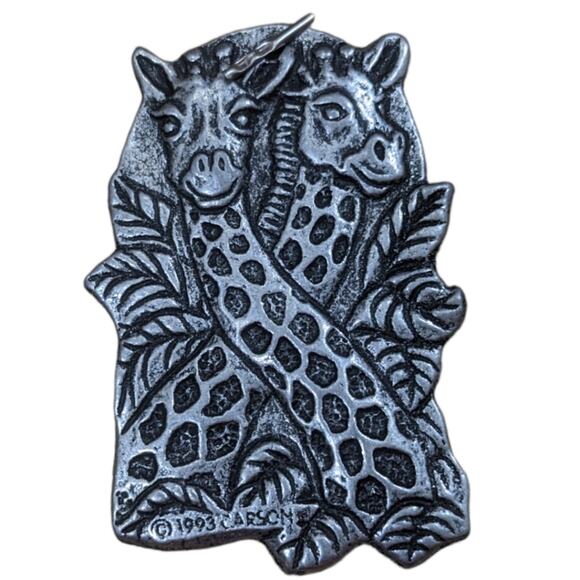 Vintage 1993 Carson Pewter Noah's Ark Windchime - Picture 6 of 7